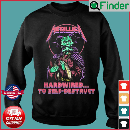 Metallica Hardwired To Self Destruct Sweatshirt