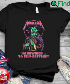 Metallica Hardwired To Self Destruct T Shirt