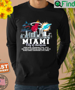 Miami City Of Champions Sweatshirt