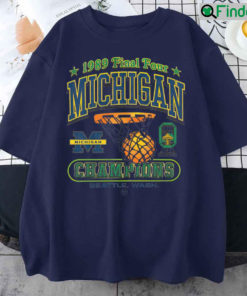 Michigan Wolverines 1989 Champs T Shirt