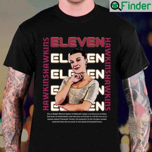 Millie Or Eleven Stanger Things Main Cast Shirt