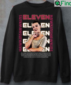 Millie Or Eleven Stanger Things Main Cast Sweatshirt