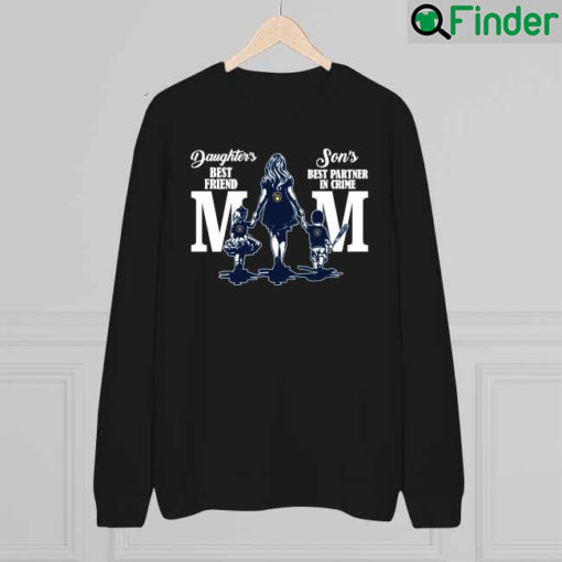 Milwaukee Brewers Daughters Best Friend Sos Best Partner In Crime Mom Mothers Day 2022 Sweatshirt