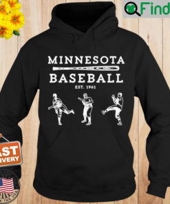 Minnesota Baseball Twin Cities Fan Retro Hoodie