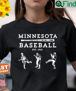 Minnesota Baseball Twin Cities Fan Retro T Shirt