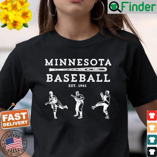 Minnesota Baseball Twin Cities Fan Retro T Shirt