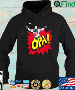 Minnesota Wild Kirill Kaprizov Black Opa Hoodie