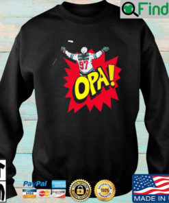 Minnesota Wild Kirill Kaprizov Black Opa Sweatshirt