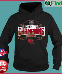 NCAA Mens Ice Hockey National Champions 2022 University of Denver Hoodie