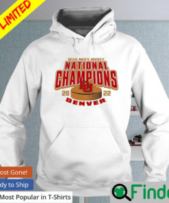 NCAA National Champions 2022 Denver Pioneers Hoodie