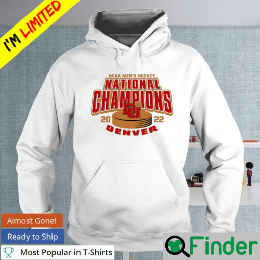 NCAA National Champions 2022 Denver Pioneers Hoodie