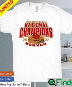 NCAA National Champions 2022 Denver Pioneers Shirt