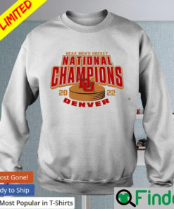 NCAA National Champions 2022 Denver Pioneers Sweatshirt