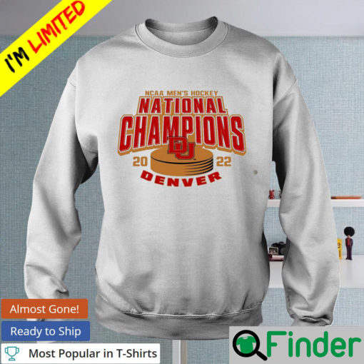 NCAA National Champions 2022 Denver Pioneers Sweatshirt