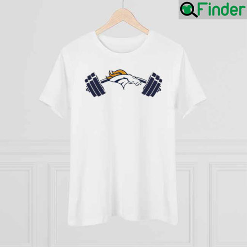 Nathaniel Hackett Denver Broncos Weights Shirt