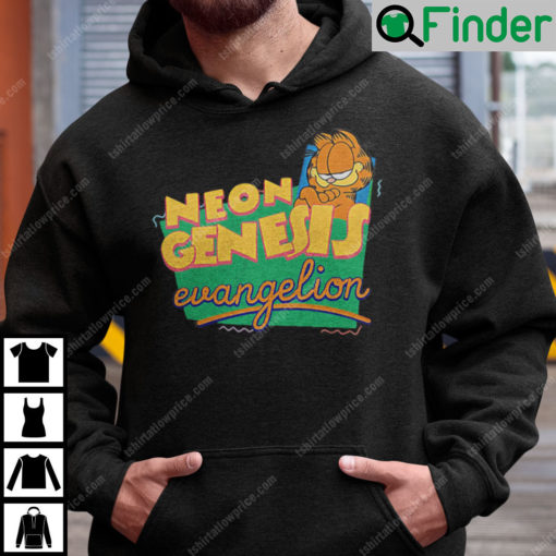 Neon Genesis Evangelion Garfield Hoodie