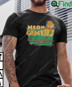 Neon Genesis Evangelion Garfield Shirt