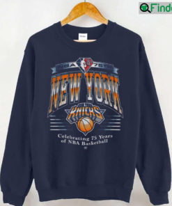 New York Knicks Nba 75th Anniversary Hoodie