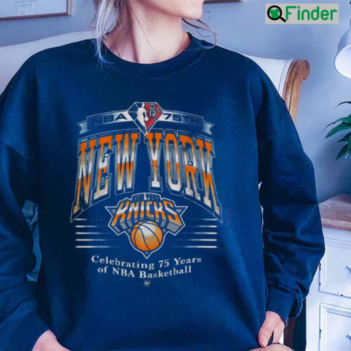 New York Knicks Nba 75th Anniversary Sweatshirt