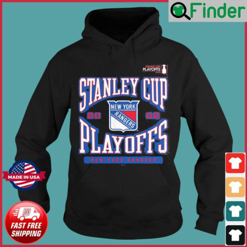 New York Rangers 2022 Stanley Cup Playoffs Wraparound Hoodie