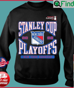 New York Rangers 2022 Stanley Cup Playoffs Wraparound Sweatshirt