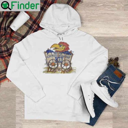 Nice kansas Jayhawks Mens Basketball 2022 Championship Load The Wagon Hoodie