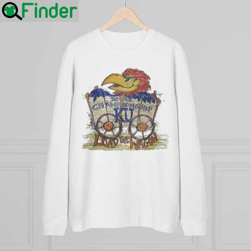 Nice kansas Jayhawks Mens Basketball 2022 Championship Load The Wagon Sweatshirt