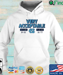 North Carolina Basketball Very Acceptable Hoodie