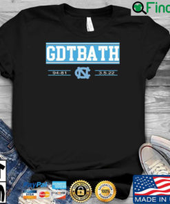 North Carolina Gdtbath 94 82 3 5 33 Shirt