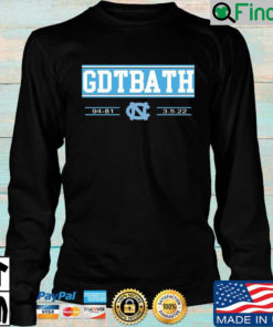North Carolina Gdtbath 94 82 3 5 33 Sweatshirt