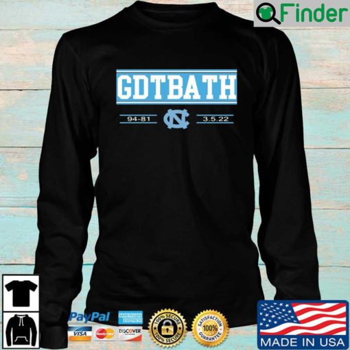 North Carolina Gdtbath 94 82 3 5 33 Sweatshirt