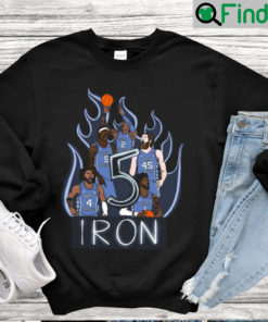 North Carolina March Madness Unc Tar Heel Iron 5 Sweatshirt