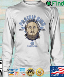 North Carolina Tar Heels Prairie Bird Brady Manek Long Sleeve