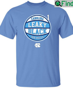 North Carolina tar heels leaky black 1 basketball Shirt