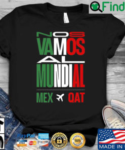 Nos Vamos Al Mundial Mex Qat Shirt