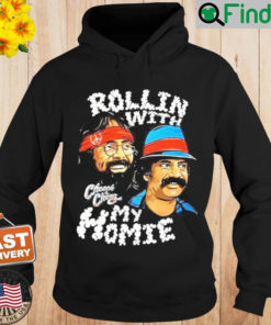 Official Cheech Chong Rollin With My Homie Hoodie