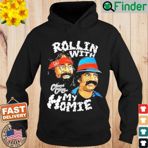 Official Cheech Chong Rollin With My Homie Hoodie