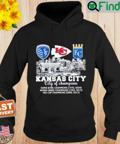 Official Kansas City Of Champions Hoodie