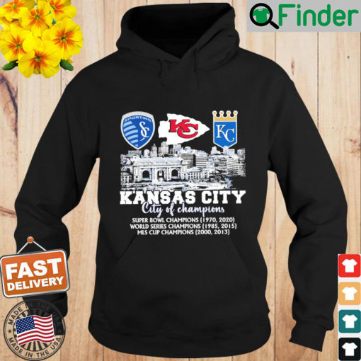 Official Kansas City Of Champions Hoodie