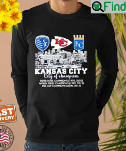 Official Kansas City Of Champions Sweatshirt