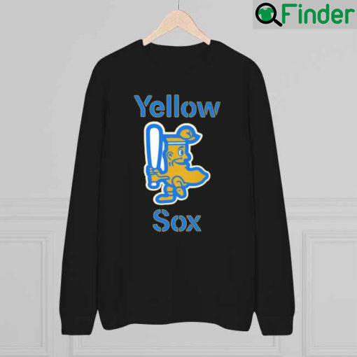 Official Molls Yellow Red Sox logo Sweatshirt