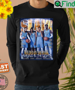 Official SLAM Memphis Grizzlies Molded By The Dark Shining In The Light Sweatshirt