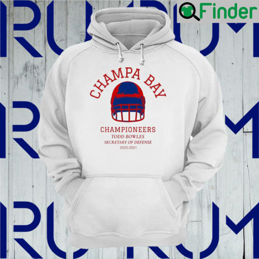 Official Todd Bowles Champa Bay Buccaneers Defense Coordinator Hoodie