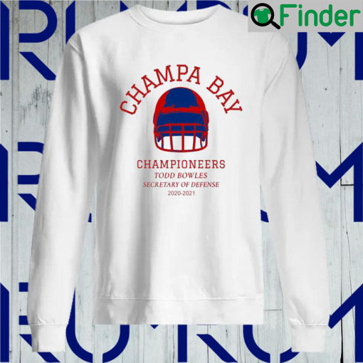 Official Todd Bowles Champa Bay Buccaneers Defense Coordinator Sweatshirt