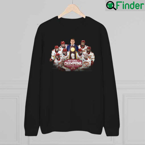 Official denver Pioneers Team The World 2022 NCAA Mens Ice Hockey National Champions sweatshirt