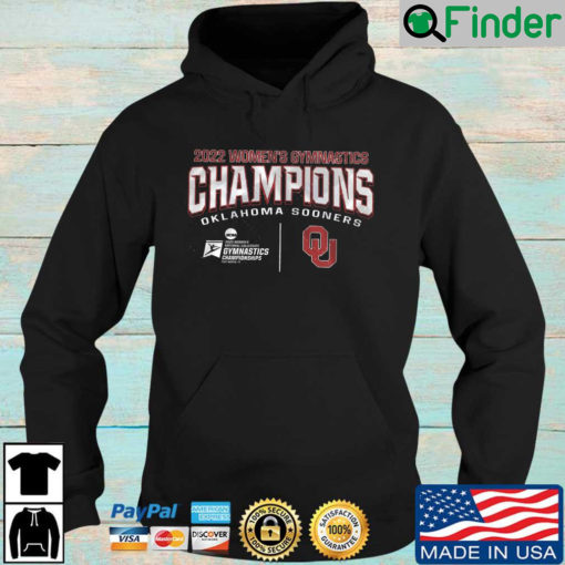 Oklahoma Sooners 2022 Womens Gymnastics Champions Hoodie