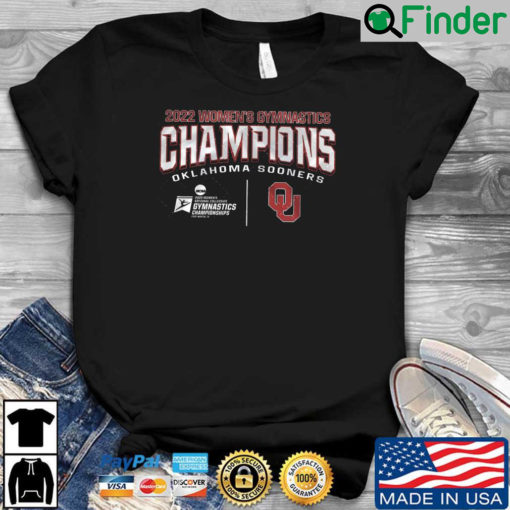 Oklahoma Sooners 2022 Womens Gymnastics Champions shirt