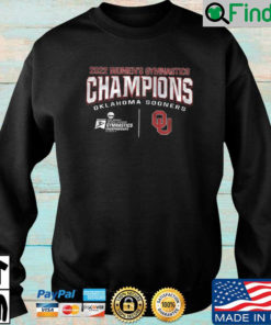 Oklahoma Sooners 2022 Womens Gymnastics Champions sweatshirt