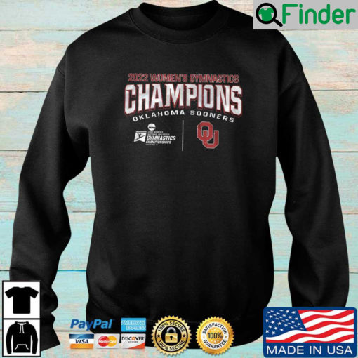 Oklahoma Sooners 2022 Womens Gymnastics Champions sweatshirt