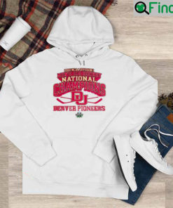 Original denver Pioneers 2022 National Champions NCAA Division Mens Ice Hockey Hoodie